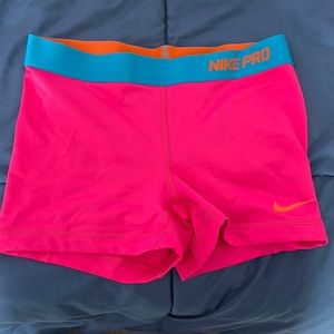 Nike Pro spandex shorts
